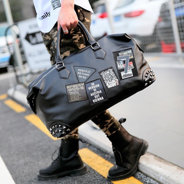 Leather gym bag - Image 10