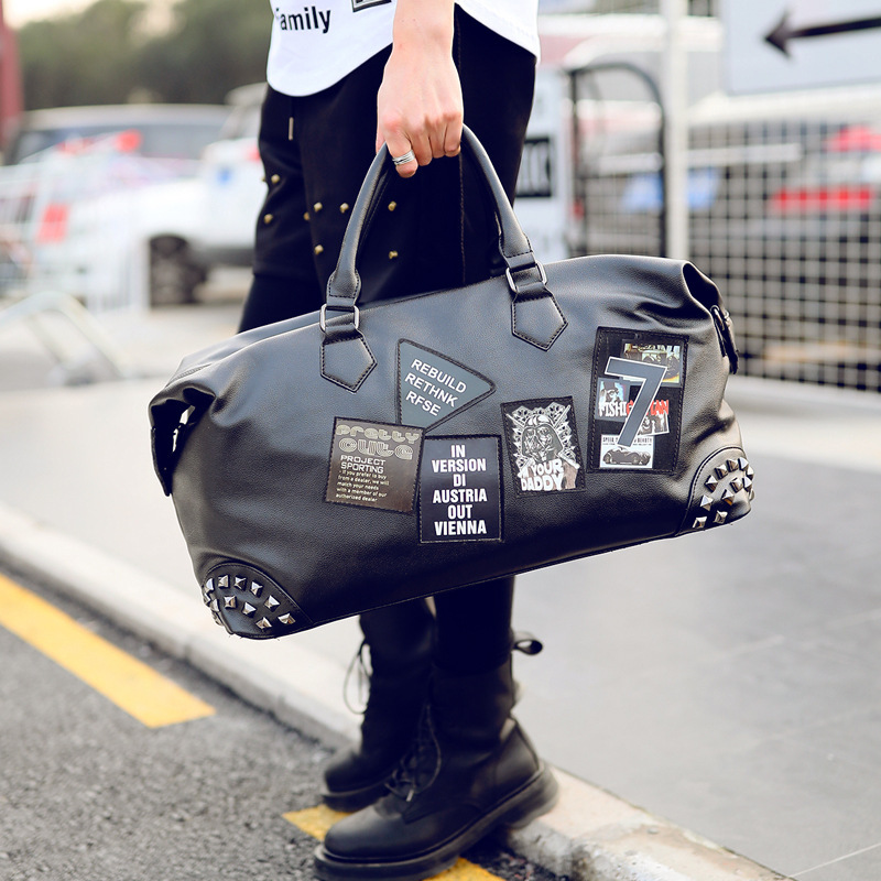 Leather gym bag - Image 4